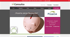 Desktop Screenshot of consultia.pl